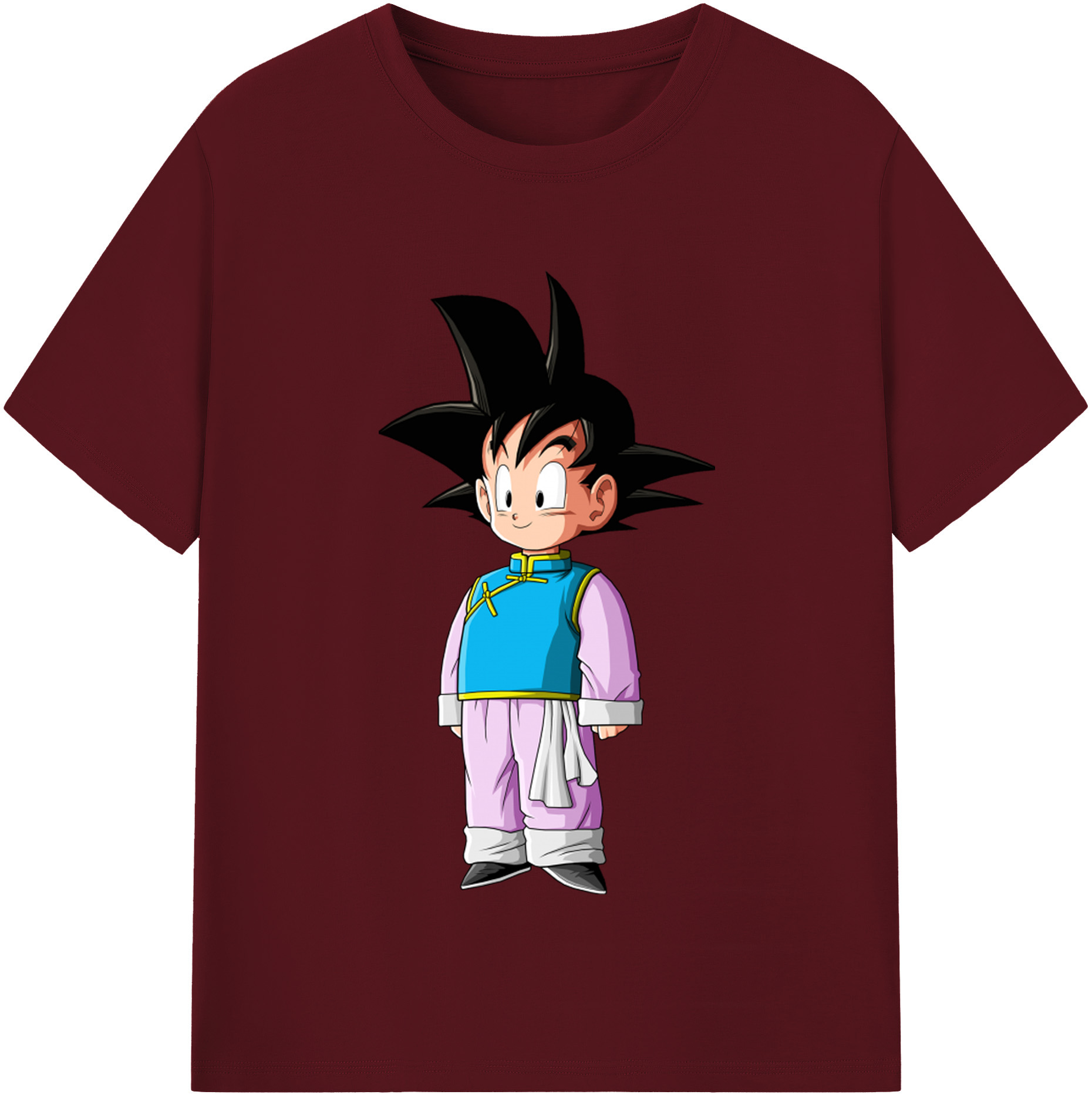 （画像用） ドラゴンボール 孫悟空（そん ごくう）Son Goku カカロット DRAGON BALL Kakarotto 綿100％半袖Tシャツ（フロントプリント）
